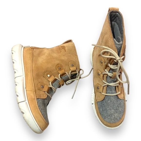 Sorel Women’s Explorer II Joan Felt Boot in Tawny Sz 6.5 - Picture 2 of 9
